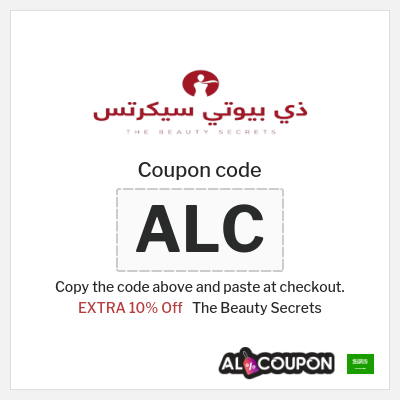Coupon for The Beauty Secrets (ALC) EXTRA 10% Off