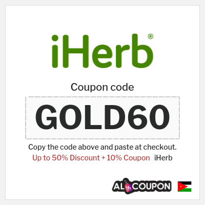 Coupon discount code for iHerb Up to 50% Exclusive Coupons & Discounts