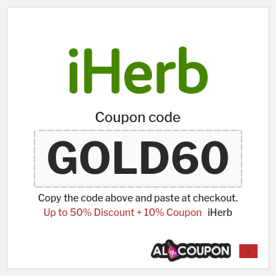 Coupon discount code for iHerb Up to 50% Off