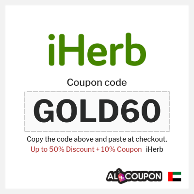 Coupon discount code for iHerb Up to 50% Off