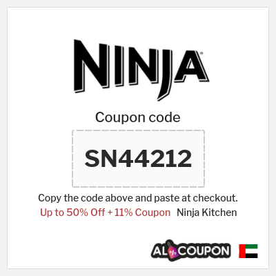 Coupon for Ninja Kitchen (SN44212) Up to 45% Off + 11% Coupon 