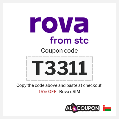 Coupon discount code for Rova eSIM 15% Promo Codes