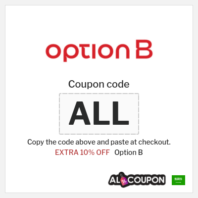 Option B Coupon (P65) Option B Sitewide Coupon Code