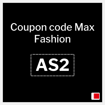 Coupon for Max Fashion (AS2) 15% Discount