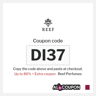 Coupon for Reef Perfumes (DI37) Up to 80% + Extra coupon