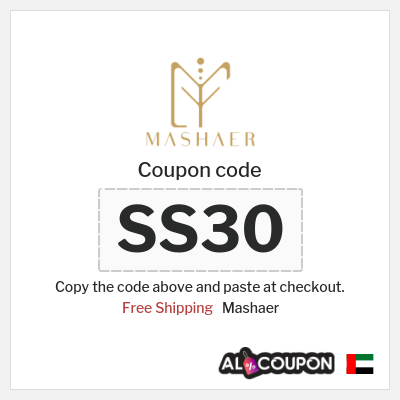 Coupon for Mashaer (SS30) Free Shipping