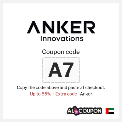 Coupon for Anker (A7) Up to 55% + Extra code