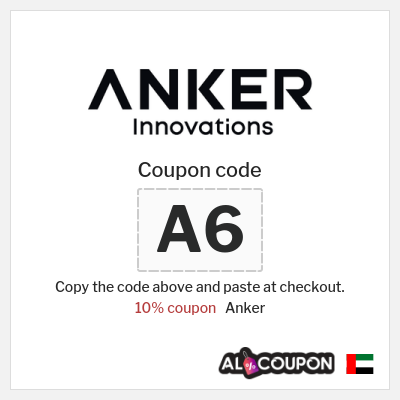 Coupon for Anker (A6) 10% coupon