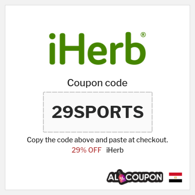 iHerb Coupon (29SPORTS) Iherb Offers | Up to 29% OFF