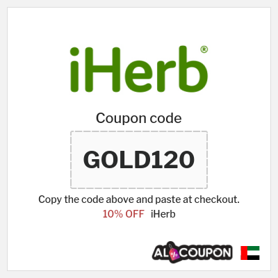 iHerb Coupon (GOLD120) iHerb Offers | Up to 50% OFF + 10% Coupon