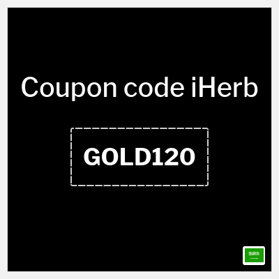 iHerb Coupon (GOLD120) iHerb Offers | Up to 50% OFF + 10% Coupon