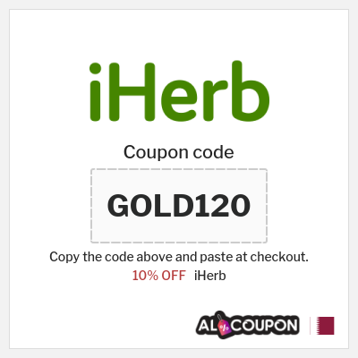 iHerb Coupon (GOLD120) iHerb Offers | Up to 50% OFF + 10% Coupon