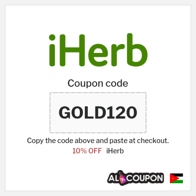 iHerb Coupon (GOLD120) iHerb Offers | Up to 50% OFF + 10% Coupon