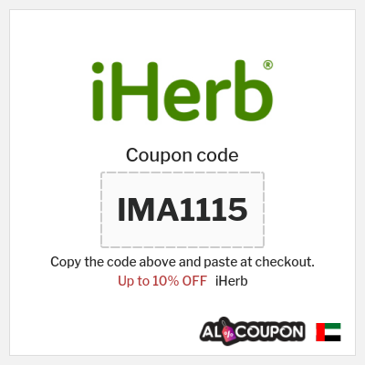 Coupon for iHerb (IMA1115) Up to 10% OFF