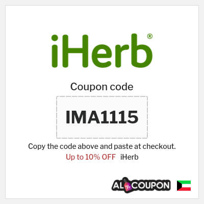 Coupon for iHerb (IMA1115) Up to 10% OFF