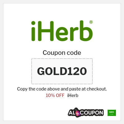 iHerb Coupon (GOLD120) iHerb Offers | Up to 50% OFF + 10% Coupon