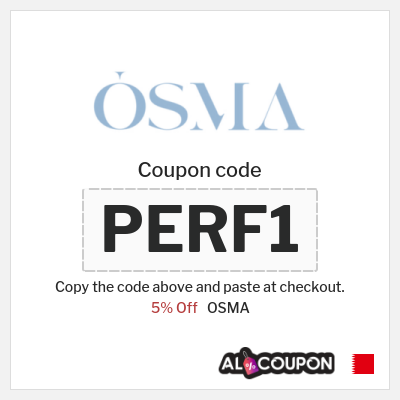 Coupon for OSMA (PERF1) 5% Off