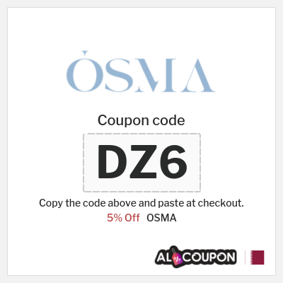 Coupon for OSMA (DZ6) 5% Off