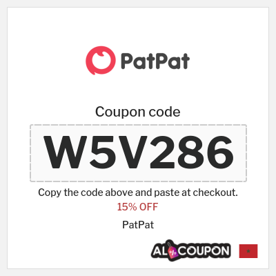 Coupon discount code for PatPat 15% Discount