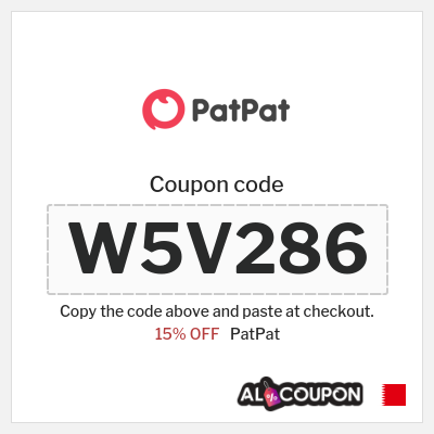 Coupon discount code for PatPat 15% Discount