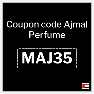 Coupon for Ajmal Perfume (MAJ35) 10% coupon