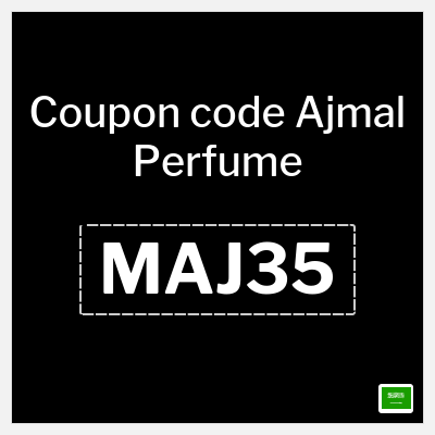 Coupon for Ajmal Perfume (MAJ35) 10% coupon