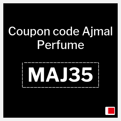 Ajmal Perfume Coupon (MAJ35) Ajmal Sitewide Discount Code