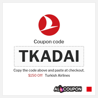 Coupon discount code for Turkish Airlines Top Flight Deals