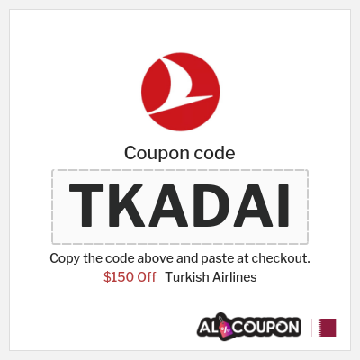 Coupon discount code for Turkish Airlines Top Flight Deals
