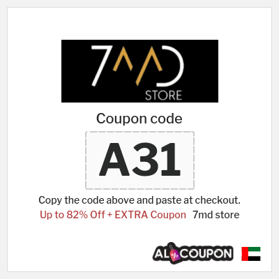 7md store Coupon (A31) 7MD Store Deals in September