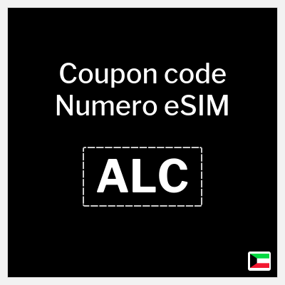 Coupon for Numero eSIM (ALC) 15% discount
