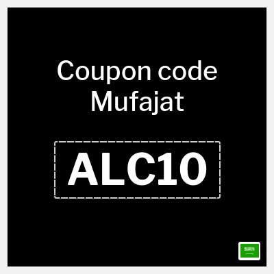 Coupon for Mufajat (ALC10) 10% Off