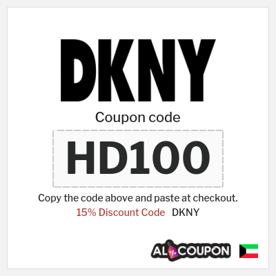 Coupon for DKNY (HD100) 15% Discount Code 