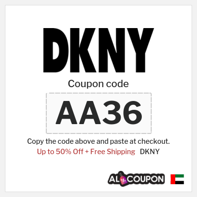 Coupon for DKNY (AA40) Up to 50% Off + Free Shipping 