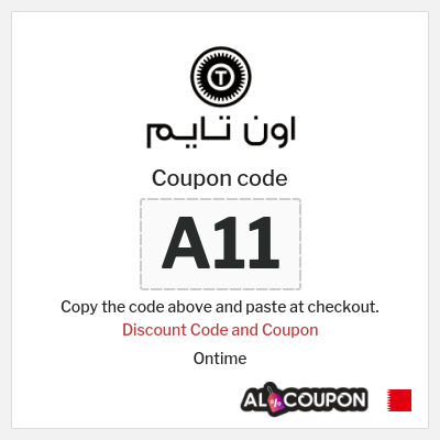 Coupon for Ontime (A11) Discount Code and Coupon 