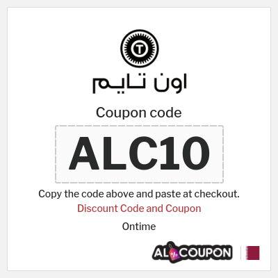 Coupon for Ontime (ALC10) Discount Code and Coupon 