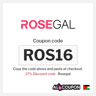 Coupon discount code for Rosegal Exclusive 17% discount code
