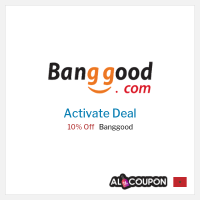 Coupon discount code for Banggood Coupons & offers up to 10% OFF