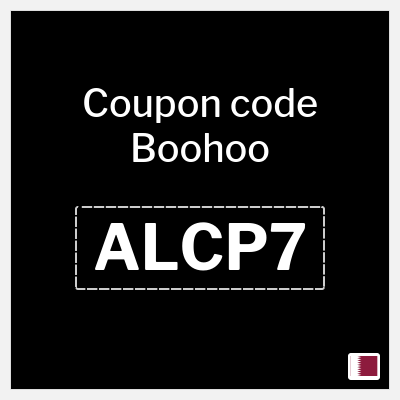 Boohoo Coupon (ALCP7) Boohoo Discount code Qatar