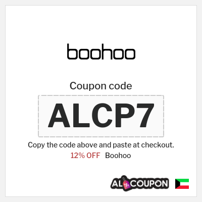 Boohoo Coupon (ALCP7) Boohoo Discount code Kuwait