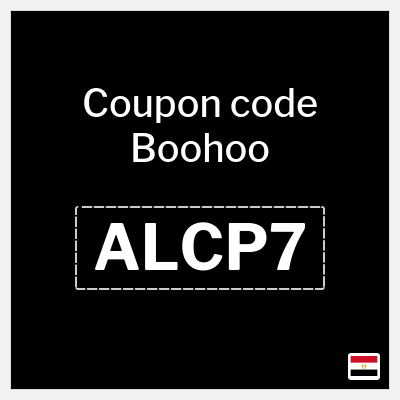 Boohoo Coupon (ALCP7) Boohoo Discount code Egypt
