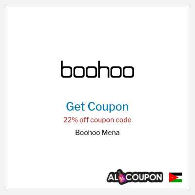 Coupon for Boohoo Mena 22% off coupon code