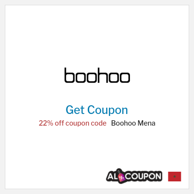Coupon for Boohoo Mena 22% off coupon code