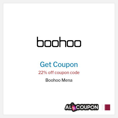 Coupon for Boohoo Mena 22% off coupon code