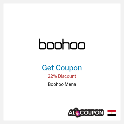 Coupon discount code for Boohoo Mena 22% Exclusive Discount
