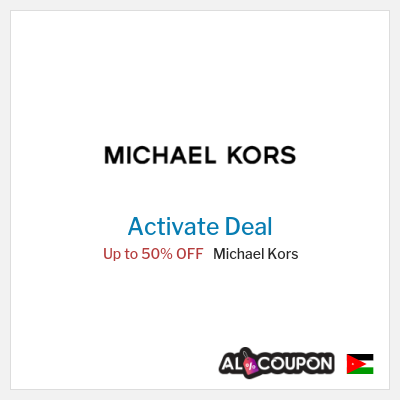 Special Deal for Michael Kors Up to 50% OFF