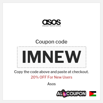 Coupon for Asos (IMNEW) 20% OFF For New Users