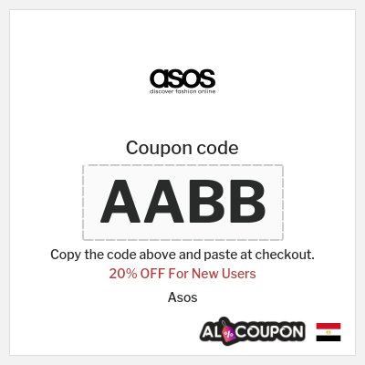 Coupon for Asos (AABB) 20% OFF For New Users