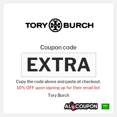 Tory burch promo code april 2019 cheap