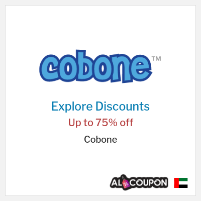 Sale for Cobone Up to 75% off